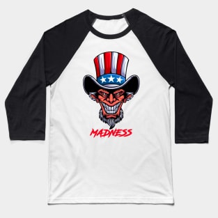 Madness Uncle Sam Baseball T-Shirt